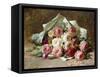 A Bouquet of Roses-Abbott Fuller Graves-Framed Stretched Canvas