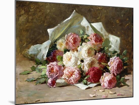 A Bouquet of Roses-Abbott Fuller Graves-Mounted Giclee Print