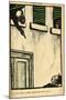 A Bourgeois Fires from His Window on a Passerby, from 'Crimes and Punishments'-Félix Vallotton-Mounted Giclee Print