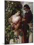 A Bower of Passion Flowers, 1865-Daniel Maclise-Mounted Giclee Print