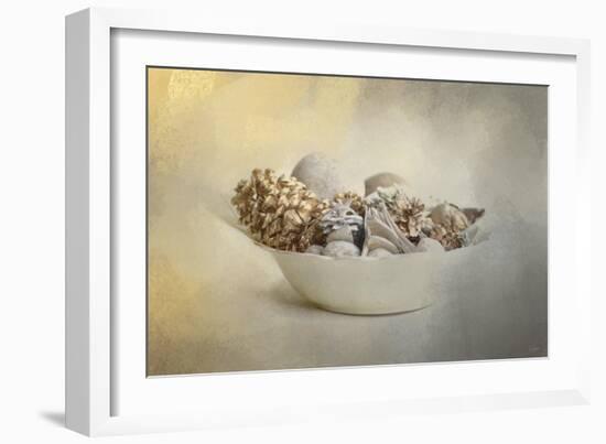 A Bowl of Holiday Bounty-Jai Johnson-Framed Giclee Print