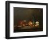 A Bowl of Olives-Jean-Baptiste Simeon Chardin-Framed Premium Giclee Print