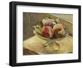 A Bowl of Peaches-Edouard Vuillard-Framed Giclee Print