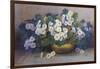 A Bowl of Primulas-Edith Barrow-Framed Giclee Print