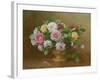A Bowl of Roses-Albert Williams-Framed Giclee Print