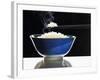 A Bowl of Steaming Rice-Peter Rees-Framed Photographic Print