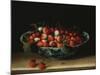 A Bowl of Strawberries-Hendrik Avercamp-Mounted Giclee Print