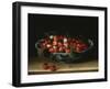 A Bowl of Strawberries-Hendrik Avercamp-Framed Giclee Print