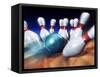 A Bowling Strike-Matthias Kulka-Framed Stretched Canvas