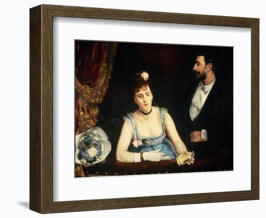 A Box at the Italians' Theatre, 1874-Eva Gonzales-Framed Giclee Print