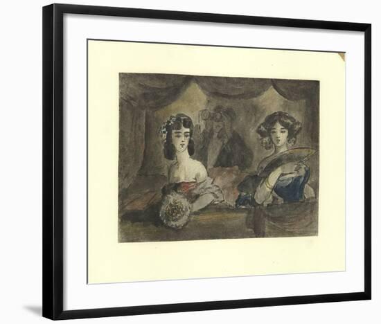 A Box at the Theater-Constantine Guys-Framed Lithograph