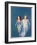 A Boy and Girl Floating, 2004-Lucinda Arundell-Framed Giclee Print