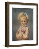 A Boy as Pierrot, c1780. (1911)-Jean-Honore Fragonard-Framed Giclee Print