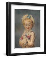 A Boy as Pierrot, c1780. (1911)-Jean-Honore Fragonard-Framed Giclee Print