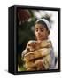 A Boy Carries Rusk as He Assists Others to Send a Consignment of Relief Supplies to Uri-null-Framed Stretched Canvas