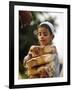 A Boy Carries Rusk as He Assists Others to Send a Consignment of Relief Supplies to Uri-null-Framed Photographic Print