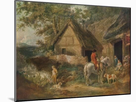 'A Boy Employed Burning The Weeds', 1799-James Ward-Mounted Giclee Print