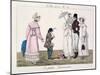 A Boy Entertaining with Dancing Puppets, Plate 84 from 'Le Bon Genre', C.1810-null-Mounted Giclee Print