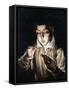 A Boy Lighting a Candle-El Greco-Framed Stretched Canvas