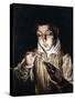 A Boy Lighting a Candle-El Greco-Stretched Canvas