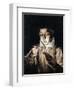 A Boy Lighting a Candle-El Greco-Framed Giclee Print