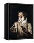 A Boy Lighting a Candle-El Greco-Framed Stretched Canvas