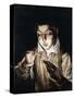 A Boy Lighting a Candle-El Greco-Stretched Canvas