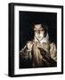 A Boy Lighting a Candle-El Greco-Framed Giclee Print