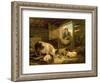 A Boy Looking into a Pig Sty, 1794-George Morland-Framed Giclee Print