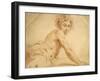 A Boy Looking over His Shoulder-Annibale Carracci-Framed Giclee Print