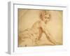 A Boy Looking over His Shoulder-Annibale Carracci-Framed Giclee Print