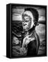 A Boy of the Karo Tribe. Omo Valley (Ethiopia)-Joxe Inazio Kuesta-Framed Stretched Canvas