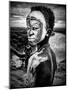 A Boy of the Karo Tribe. Omo Valley (Ethiopia)-Joxe Inazio Kuesta-Mounted Photographic Print
