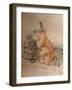 A Boy resting on a Basket, 17th century, (1929)-Cornelis Saftleven-Framed Giclee Print