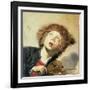 A Boy with a Viol-Frans Hals-Framed Giclee Print