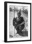 A Boy with 'Horns, Abercorn to Tukuyu, Tanganyika, 1925-Thomas A Glover-Framed Giclee Print