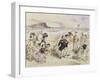 A Bracing Day at the Seaside-John Leech-Framed Giclee Print