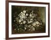 A Branch of Apple Blossoms also Said Cherry Blossoms-Gustave Courbet-Framed Giclee Print