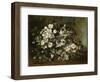 A Branch of Apple Blossoms also Said Cherry Blossoms-Gustave Courbet-Framed Giclee Print