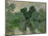A Branch of the Seine, 1878-Claude Monet-Mounted Giclee Print