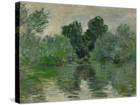 A Branch of the Seine, 1878-Claude Monet-Stretched Canvas
