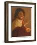 A Bravo Smoking-Hendrick Ter Brugghen-Framed Giclee Print