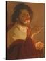 A Bravo Smoking-Hendrick Ter Brugghen-Stretched Canvas