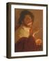 A Bravo Smoking-Hendrick Ter Brugghen-Framed Giclee Print