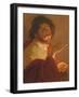 A Bravo Smoking-Hendrick Ter Brugghen-Framed Giclee Print