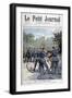 A Brawl Between German Soldiers and Bavarian Officers, Germany, 1898-F Meaulle-Framed Giclee Print