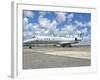 A Brazilian Air Force Embraer E-99 at Recife Air Force Base, Brazil-Stocktrek Images-Framed Photographic Print