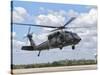 A Brazilian Air Force UH-60L Black Hawk at Natal Air Force Base, Brazil-Stocktrek Images-Stretched Canvas