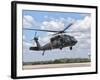A Brazilian Air Force UH-60L Black Hawk at Natal Air Force Base, Brazil-Stocktrek Images-Framed Photographic Print