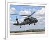 A Brazilian Air Force UH-60L Black Hawk at Natal Air Force Base, Brazil-Stocktrek Images-Framed Photographic Print